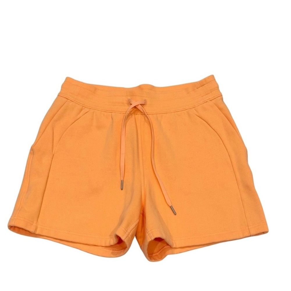 lululemon athletica Orange Drawstring Athletic Shorts